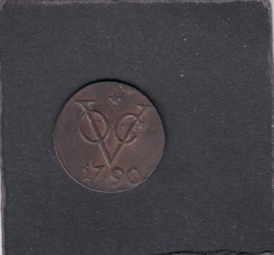 Beschrijving: Duit V.O.C. Utrecht S316